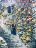 Stairway to Heaven (Italy) Painting by Local Artist, Ginger Olansen; Signed