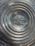 Duchin Creation Floral Etched Bud Vase with Weighted Sterling Silver Base