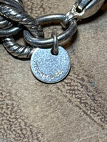 Tiffany & Co. Sterling Bracelet with Dogwood Flower Charm