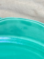 Homer Laughlin Green Serving Platter