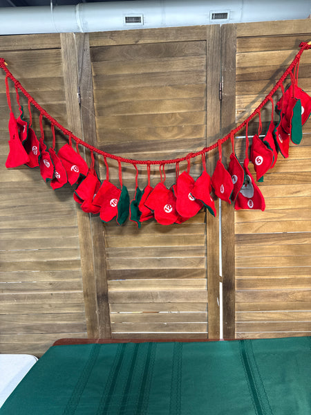 Advent Calendar Garland