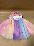 Happy Birthday Girl Tutu And Headband - Appears Unused