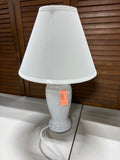 White Ceramic Shell Lamp, WORKS