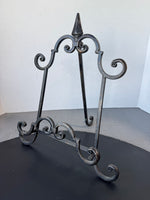 Metal Scroll Gate Style Display Easel