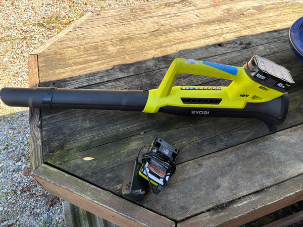 Ryobi 18V Cordless Blower w/Charger