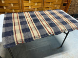 Woven Plaid Rug (B) 44"x27"