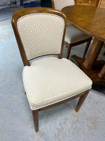 Dining Table, (2) Leaves, Table Pads, and (4) Chairs***HEAVY ITEM***