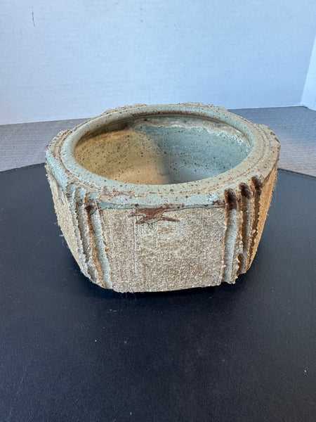 Hanger Signed Vintage Pottery Planter