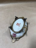 Footed Ornate Floral Sevres
