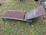 A-Bronze Tone Lounge Chair