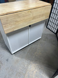 Harper & Bright Designs Kitchen Cart, on Casters