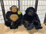 Chimpanzee & Gorila Plush, M