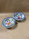 Pair Of Handpainted Bowls - Made In Spain