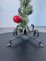 Wrought Iron Holiday Hurricane Lamp Post Taper Candle Holder