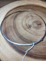 Sterling & 14K Gold Reversible Choker