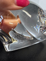 Dansk Lead Crystal Polar Bear Paperweight