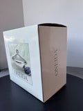Sealed Oneida Jefferson Silver Plate Covered Footed Casserole with Glass Liner in Box