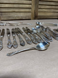 1881 Rogers Oneida Enchantment Flatware Set With Case - 63 Pieces