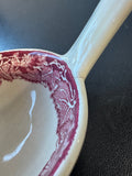 (EE) Mason’s England Vista Pink China Tureen Ladle
