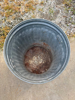 20 Gal Galvanized Metal Trash Can w/Lid