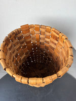 Woven Rattan Waste Basket