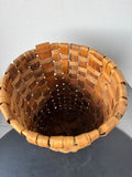 Woven Rattan Waste Basket