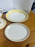 Franciscan Earthenware Hacienda Gold Dish Set, 60 pc