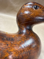 (A) Hand Carved Mallard Duck Decoy