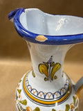 Hand Painted Water Pitcher From Spain