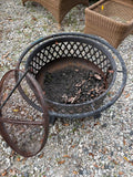 Fire Pit w/Screen Cover and Poker
