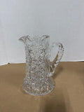 Crystal Cut Water Pitcher