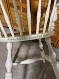 Petite Ethan Allen Comb Back Chair