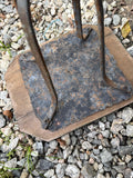 Wrought Iron and Wood Plant Stand, Project Piece