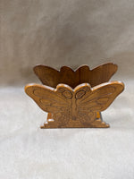 Wooden Butterfly Napkin Holder