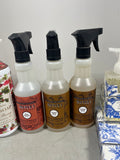 Mrs. Meyers Cleaners, Dish Soap and Hand Soap Lot G.  Most bottles at least half full