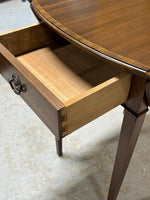 Petite Drop Leaf Side Table with Drawer