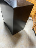 B- Black Metal 2 Drawer File Cabinet on Casters, No key, 2 Available, PRICED INDIVIDUALLY, $45