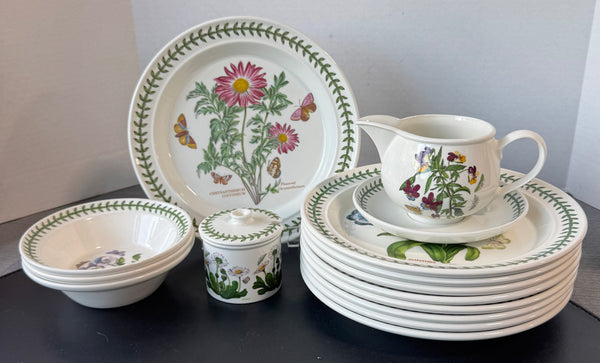15-Piece Portmeirion England Botanic Garden China Set