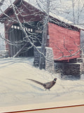 “Winter Crossing” Print by Harry Lamar Richardson; Signed & Numbered (419/900)