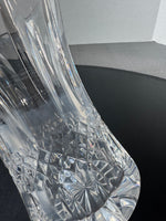 (C) Waterford Crystal Lismore Flared Vase AS IS (READ DESCRIPTION CAREFULLY)