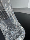(C) Waterford Crystal Lismore Flared Vase AS IS (READ DESCRIPTION CAREFULLY)