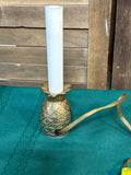 Solid Brass Pineapple Electric 7 1/4” Candle Light