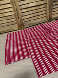 Striped Fabric Placemats - Set Of 5