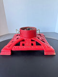 Department 56 Red Vintage Cast Iron Full Size Christmas Tree Stand in Box