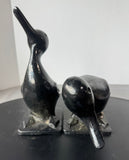 Pair of Virginia Metalcrafters Vintage Cast Iron Ducks