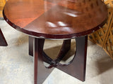 *** AS IS *** Round Side Tables, (2)