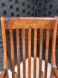 Bamboo Co./M. Hayat & Bros. Ltd. Rocking Chair, "Savoy London"