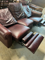 Ethan Allen Leather Reclining Sofa***HEAVY ITEM***
