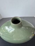 People’s Republic of China Vintage Crackled Celadon Vase