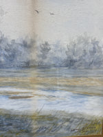 Vintage Herald Robinson Watercolor; Signed - AS IS
